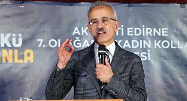 Uraloğlu: Halkalı-Kapıkule Hızlı Tren projesinde Çerkezköy-Kapıkule etabını 2025'te açmayı planlıyoruz