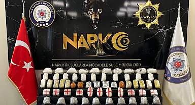 Van'da 41 kilo 700 gram uyuşturucu ele geçirildi: 1 gözaltı