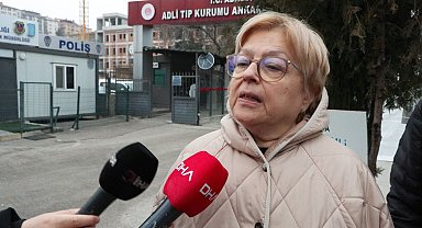 Yangında ölen kızı ve torununun kimlik tespiti için DNA örneği verdi