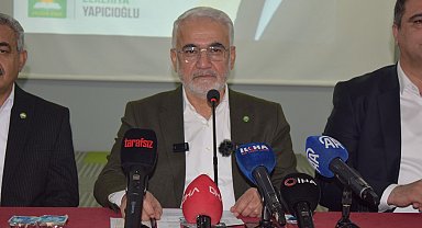 Yapıcıoğlu: Kürt meselesinin çözümü, silahların bırakılması şartına bağlanmamalıdır