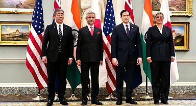 Yeni ABD Dışişleri Bakanı Rubio, QUAD toplantısına ev sahipliği yaptı