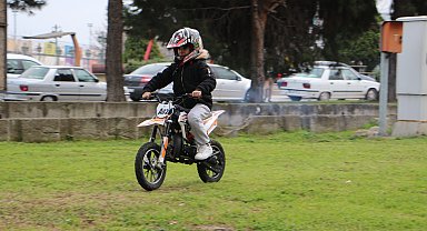 10 yaşındaki Eymen'in hayali motosiklet yarışlarına katılmak