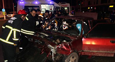 'Dur' ihtarına uymayıp, kaza yapan 16 yaşındaki sürücü babasını aradı: Kafam kanıyor, hemen buraya gel