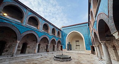 748 yıllık Gök Medrese'nin restorasyon çalışmalarında sona gelindi