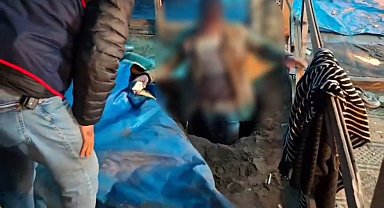 9 yıldır aranan firari hükümlü saklandığı çukurda yakalandı