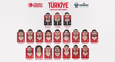 A Milli Erkek Basketbol Takımı'nda İtalya ve İzlanda maçlarının aday kadrosu açıklandı