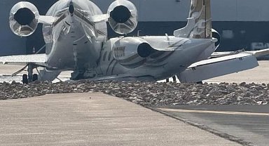 ABD'de özel jet pistten çıkarak başka bir jetle çarpıştı: 1 ölü