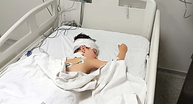 Adıyaman'da, köpeklerin saldırdığı Osman Can, ağır yaralandı; ileri tedavi için Gaziantep'e getirildi