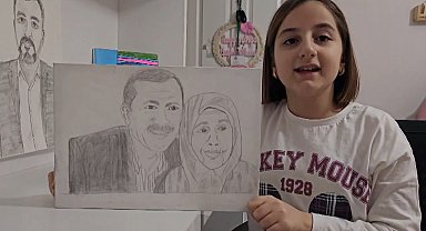 Ailesi 3 yaşındayken resim yeteneğini keşfetti, 6 yılda 50'den fazla karakalem çalışması yaptı