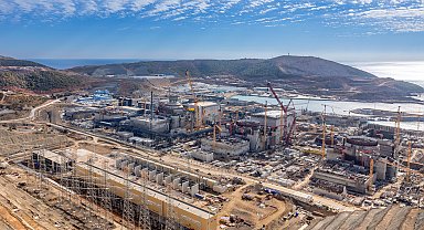 Akkuyu NGS'de 1'inci Güç Ünitesi'nin ilk yedek dizel jeneratörü devreye alındı