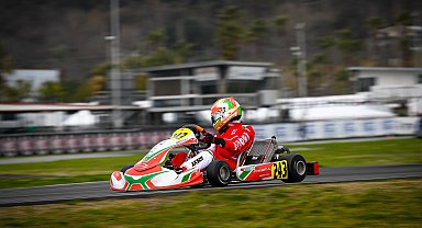 Alp Aksoy, yeni takımıyla WSK Super Serisi için İtalya'da