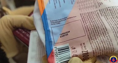 Ankara'da tarihi geçmiş 17 ton çikolata ele geçirildi