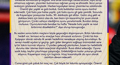 Arda Turan'dan Beşiktaş ve Kayserispor maçı yorumu