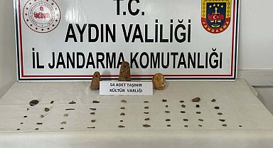 Aydın'da tarihi eser operasyonu; 1 gözaltı