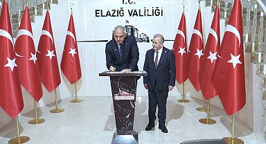 Bakan Ersoy, Elazığ'da