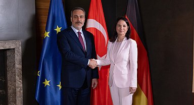 Bakan Fidan, Alman mevkidaşı Baerbock ile görüştü