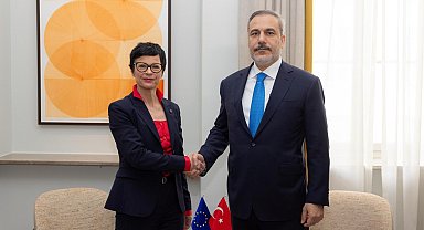 Bakan Fidan, Avrupa Komisyonu Genişlemeden Sorumlu Komiseri Kos ile görüştü