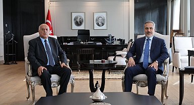 Bakan Fidan, Fetih Genel Sekreteri Rajub'u kabul etti