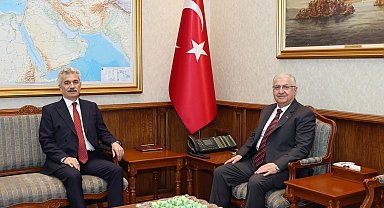 Bakan Güler, Danıştay Başkanı Yiğit ile görüştü