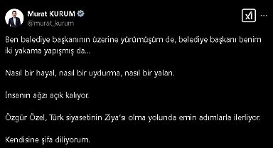 Bakan Kurum'dan Özgür Özel'e videolu yanıt