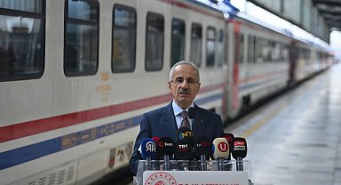 Bakan Uraloğlu: Tahran-Van tren seferi 9 Mart'ta yeniden başlayacak