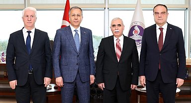 Bakan Yerlikaya, yüksek yargı mensuplarını ziyaret etti