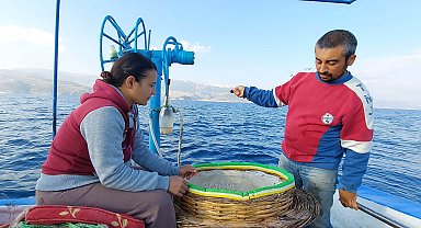 Balıkçılık, 9 yıllık evli çiftin yaşam tarzı oldu
