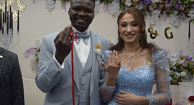 Batman'a Afrikalı damat