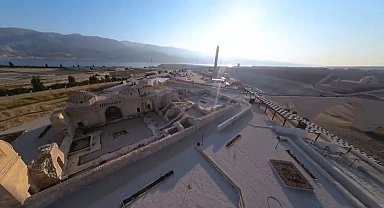 Batman'da Şaab Vadisi ve Arkeopark, dronla görüntülendi