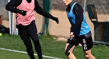 Beşiktaş, Antalyaspor maçının hazırlıklarını Antalya'da yaptığı antrenmanla sürdürdü
