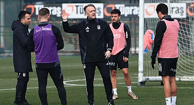 Beşiktaş, Kırklarelispor maçı hazırlıklarına başladı
