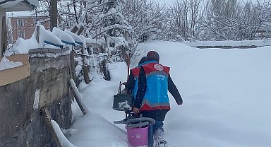 Bingöl'de 215 köy yolu, kardan ulaşıma kapandı