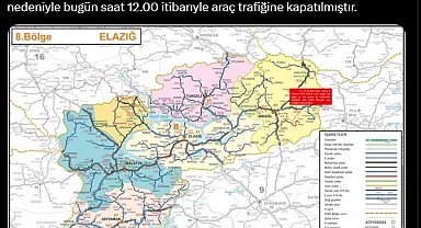 Bingöl'de 99 köy yolu kardan ulaşıma kapandı