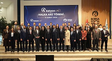 Borsa İstanbul'da gong Kalyon PV için çaldı