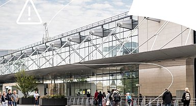 Brüksel Havalimanı'nda 13 Şubat perşembe günü gidiş yönlü bütün uçuşlar iptal edildi