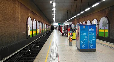 Brüksel'de metro istasyonunda silahlı saldırı