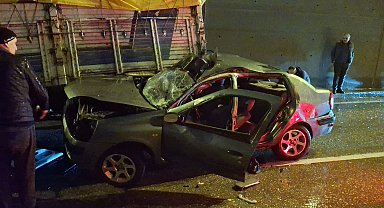 Bursa'da zincirleme kaza: 1 ölü, 4 yaralı