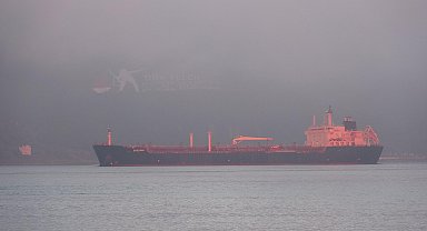 Çanakkale Boğazı'nda gemi trafiği, sis nedeniyle askıya alındı