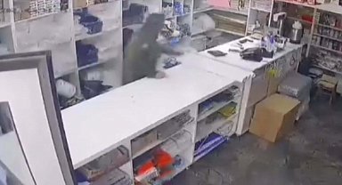 Cezaevinden izinli çıkıp hırsızlık yaptı; o anlar kamerada