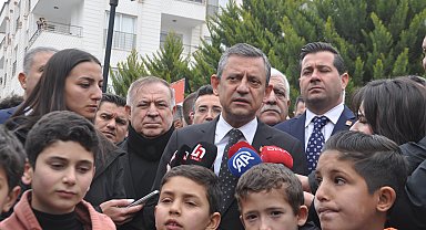 CHP Genel Başkanı Özgür Özel Hatay'da