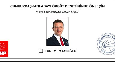 CHP'de ön seçim oy pusulaları basılmaya başlandı
