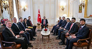 Cumhurbaşkanı Yardımcısı Cevdet Yılmaz'ın İngiltere temasları devam ediyor