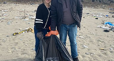 Dede ve torunundan çevre duyarlılığı