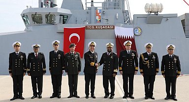 Deniz Kuvvetleri Komutanı Tatlıoğlu, Katarlı mevkidaşı Al Sulaiti ile bir araya geldi