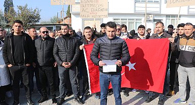 Denizli'de işletme belgesi olmayan pansiyonların mühürlenmesi sırasında arbede