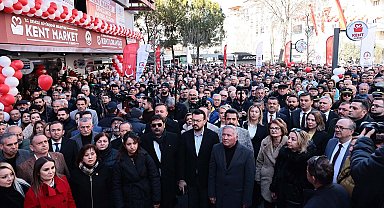 Denizli'de Kent Market hizmete girdi