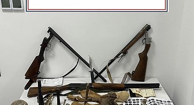 Denizli'de tarihi eser kaçakçılığı operasyonu; 2 gözaltı