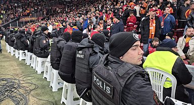 Derbi için olağanüstü önlem; 32 bin 500 polis görevli