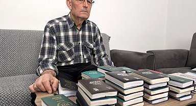 Edirneli çiftçi, 40 yıldır aralıksız yazdığı günlükle geçmişe ışık tutuyor Video eklendi