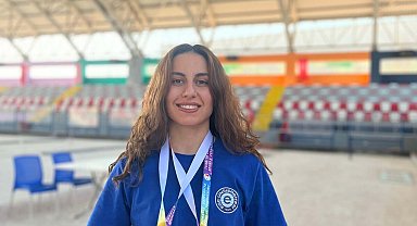 Egeli sporcu Beyza Tatarlı boccede şampiyon oldu